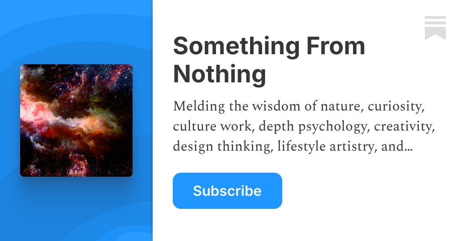 Something From Nothing | Chelsea Peil | Substack
