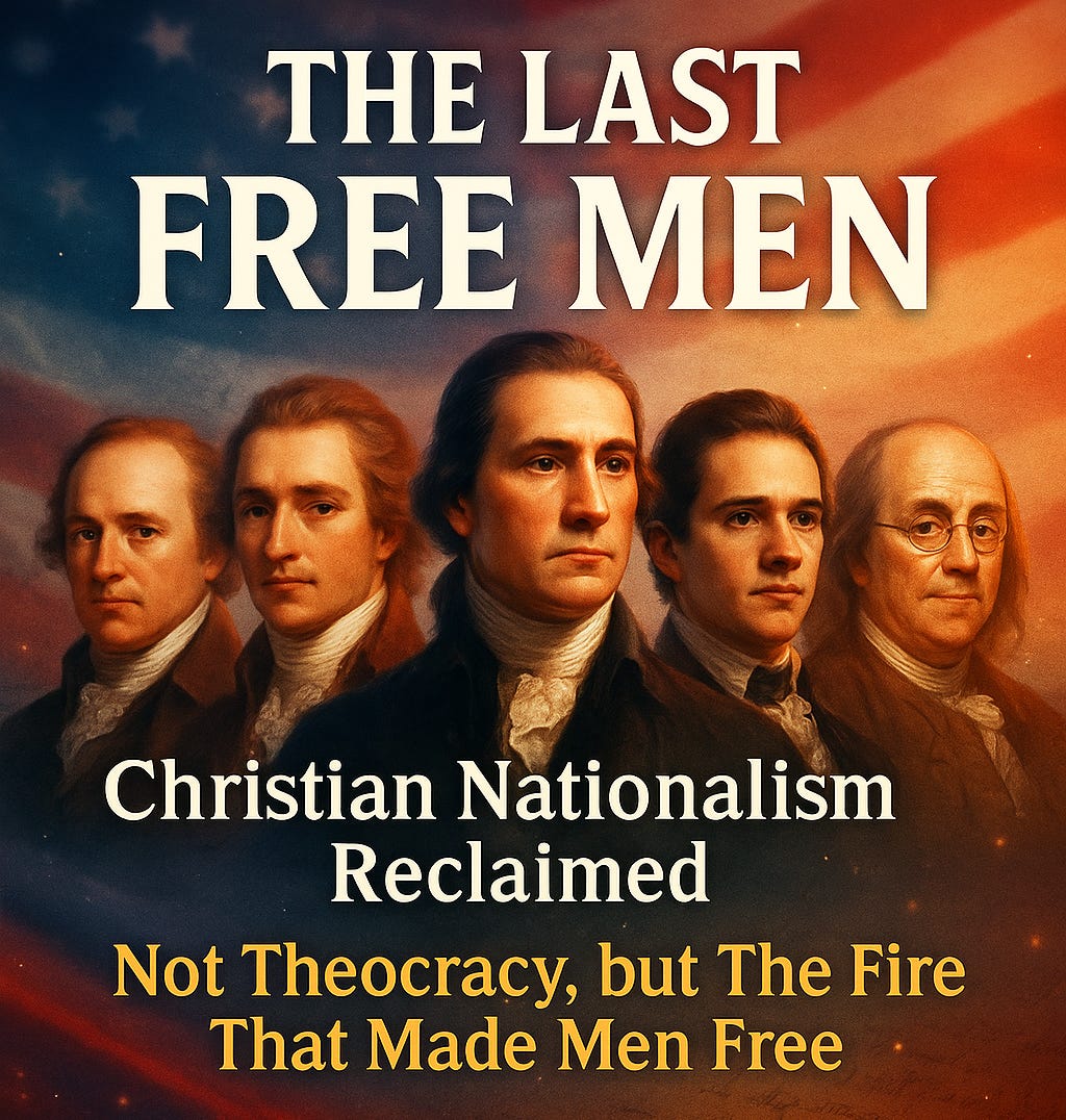 Title Banner "The Last Free Men"