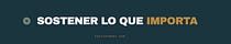 Diseñar lo que sostiene