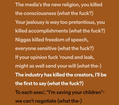 KENDRICK LAMAR LYRICS WORLDWIDE STEPPERS