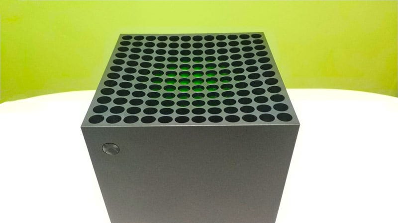Xbox Series X parte de cima