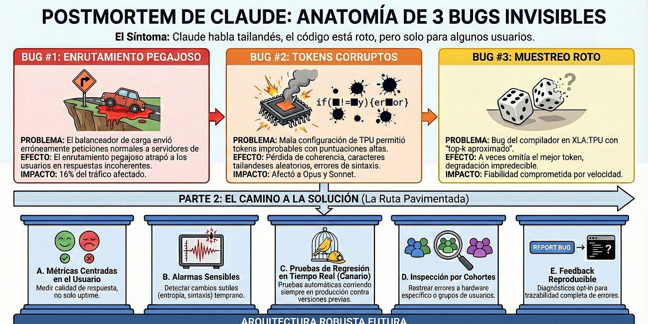 Así se degradó la calidad de Claude por culpa de tres bugs solapados