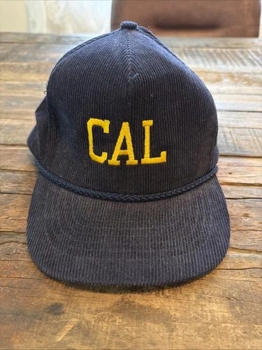 Vintage 90’s Script Hat Cal Bears Corduroy Calhead Style 91 - Picture 1 of 7 Vintage 90’s Script Hat Cal Bears Corduroy Calhead Style 91 - Picture 1 of 7