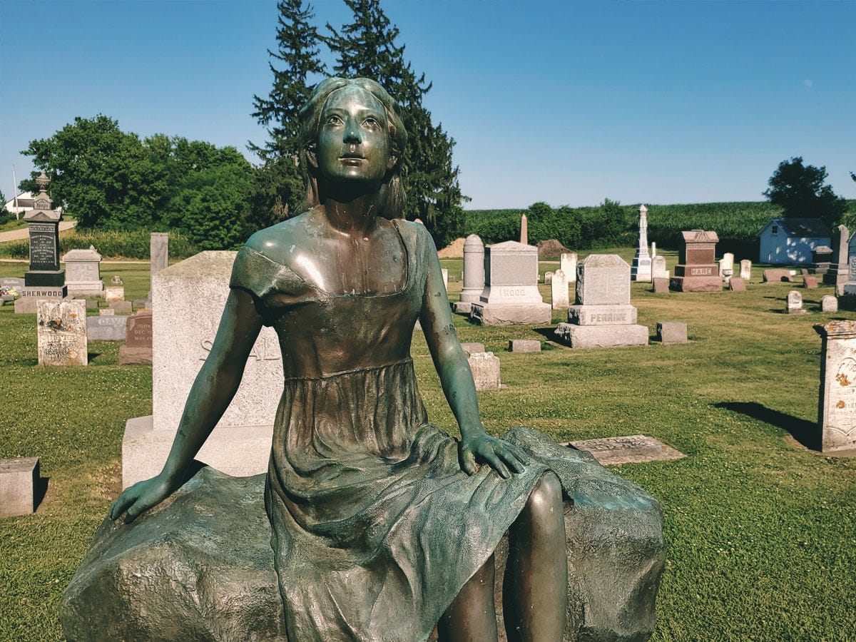 Morning of Life sculpture by Clarence Shaler