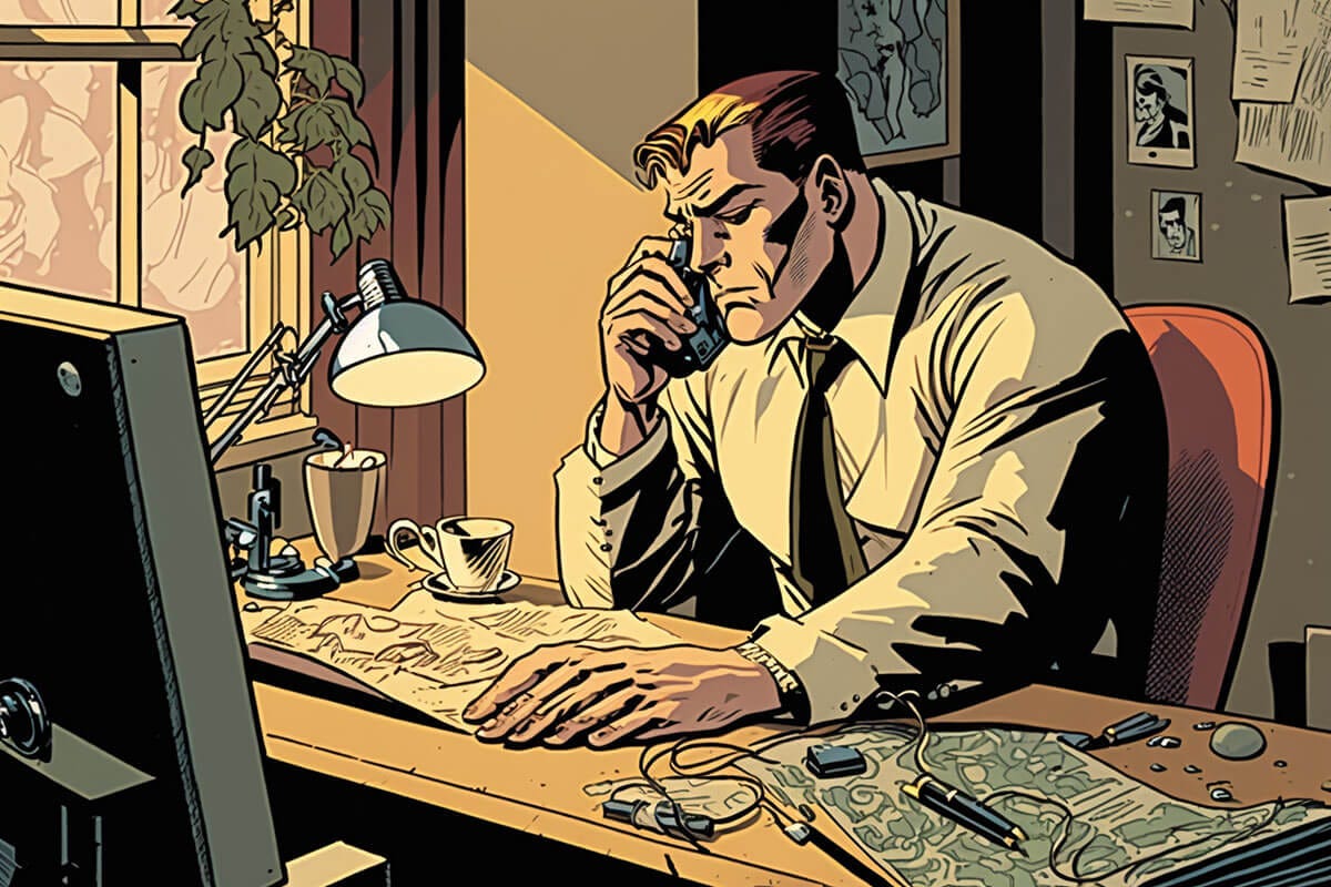 calling a website design client