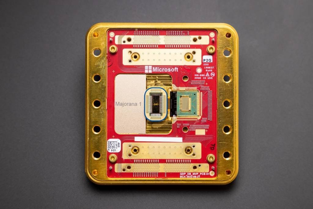 Microsoft anuncia Majorana 1 e encurta futuro quântico em duas décadas |  Exame