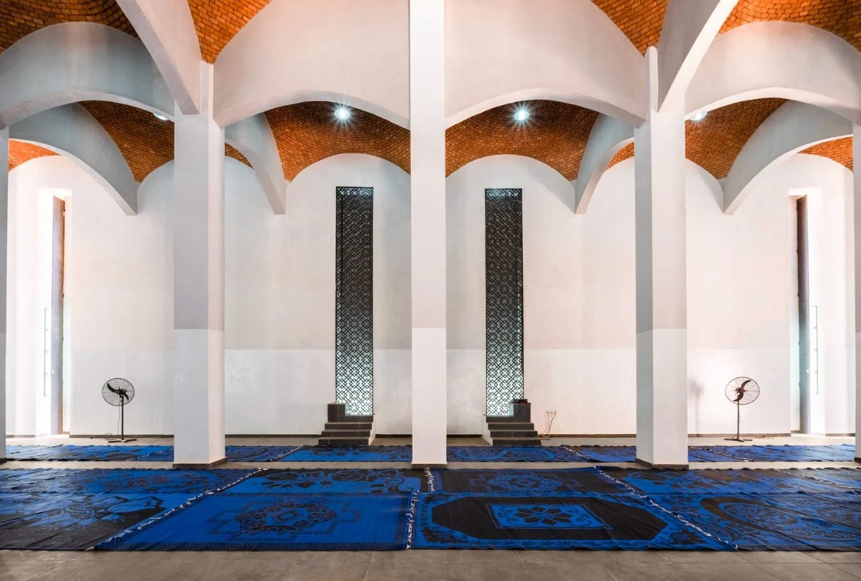 Hikma Community Comlex, Niger 2018. Via: www.mariamissoufou.com. Shown on In Corso Studio, a vintage furniture platform in Toronto.
