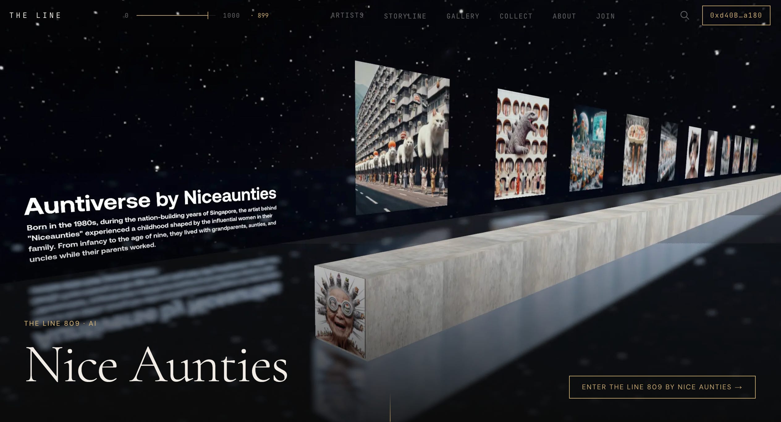 Nice Aunties on The Line