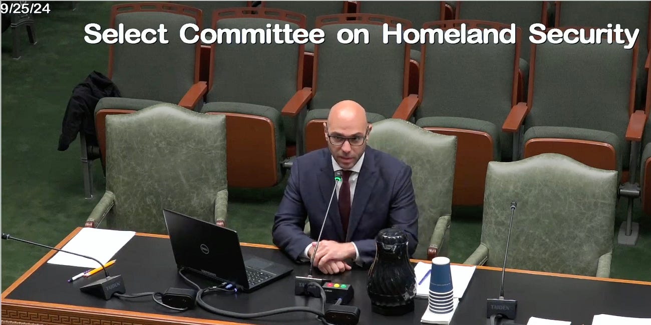 Aaron Siri Testifies Before Louisiana's Select Committee on Homeland Security