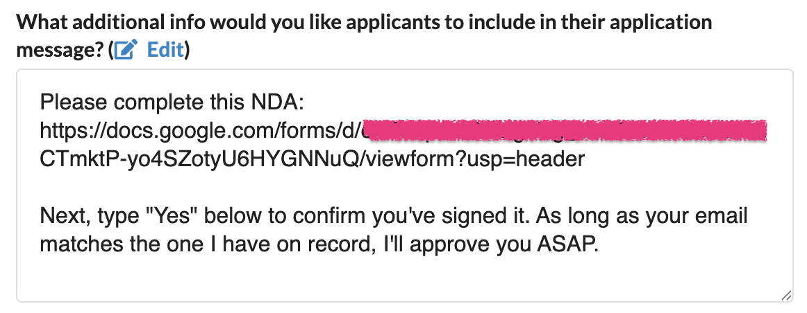 StoryOrigin application message