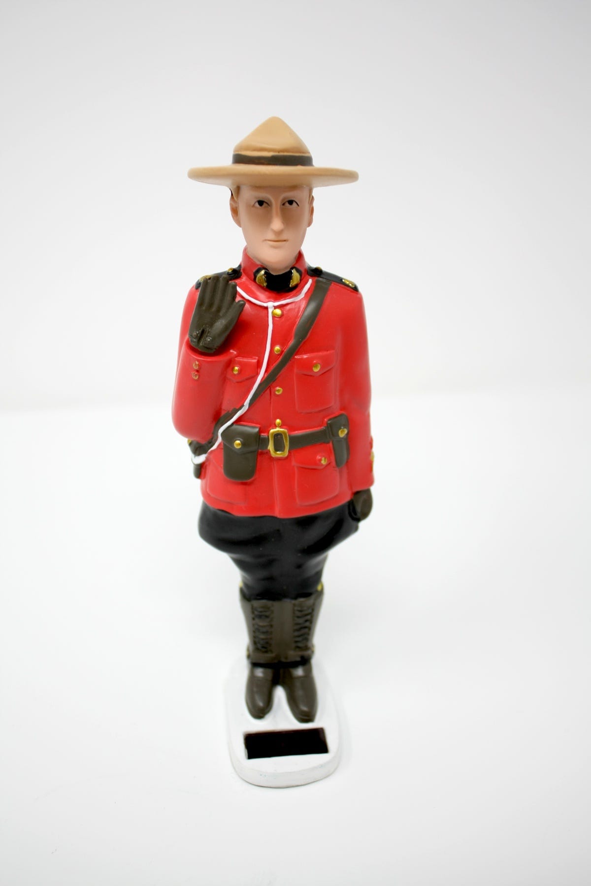 RCMP Heritage Centre | Figurine Solar Powered Waving Mountie