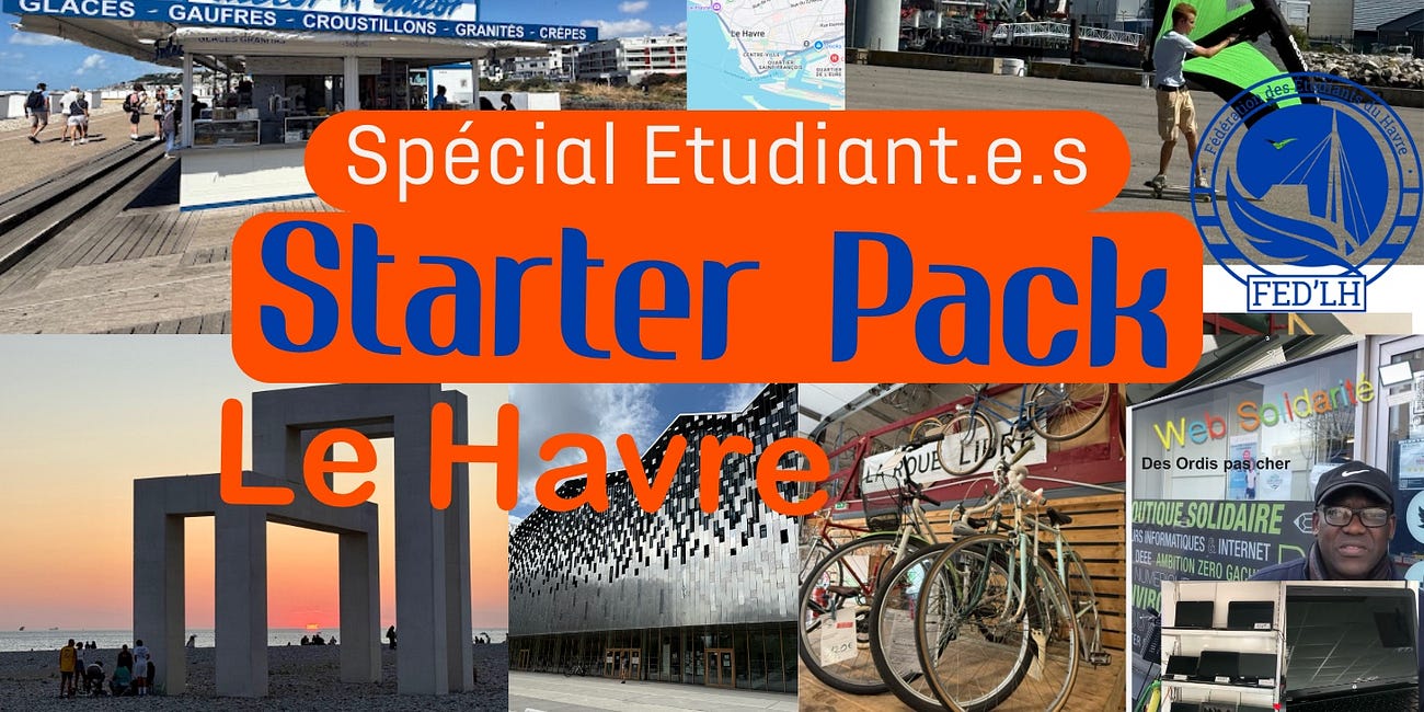 🎒 Starter Pack Spécial Rentrée au Havre 😍 (Édition 2026 / 2027)