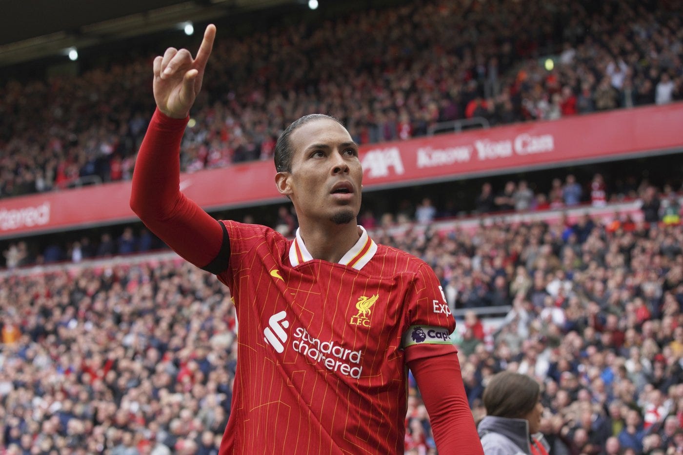 Van Dijk affirms love for Liverpool as he enters the final weeks of his  contract