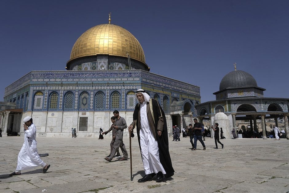 Cúpula da Rocha e Mesquita Al-AqsaFoto: Mahmoud Illean/AP Cúpula da Rocha e Mesquita Al-AqsaFoto: Mahmoud Illean/AP