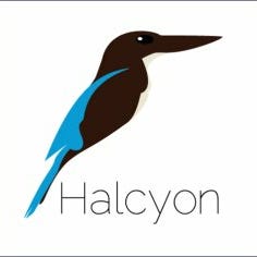 Halcyon Futurist Foundation: Secure the Future Now logo