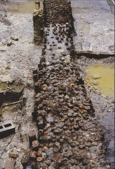14 th century wooden piling found during archeological survey in 1999... | Download Scientific Diagram 14 th century wooden piling found during archeological survey in 1999... | Download Scientific Diagram