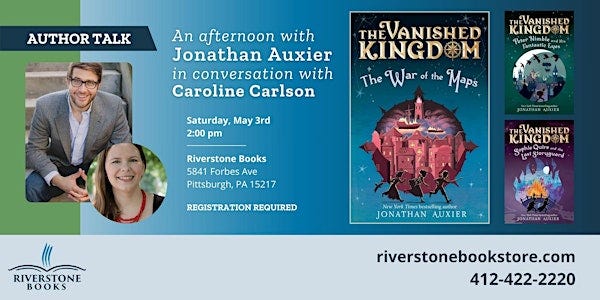 An Afternoon with Author Jonathan Auxier and Caroline Carlson