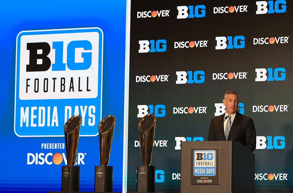 Slices of Tuna, Big Ten media days edition: Ring me