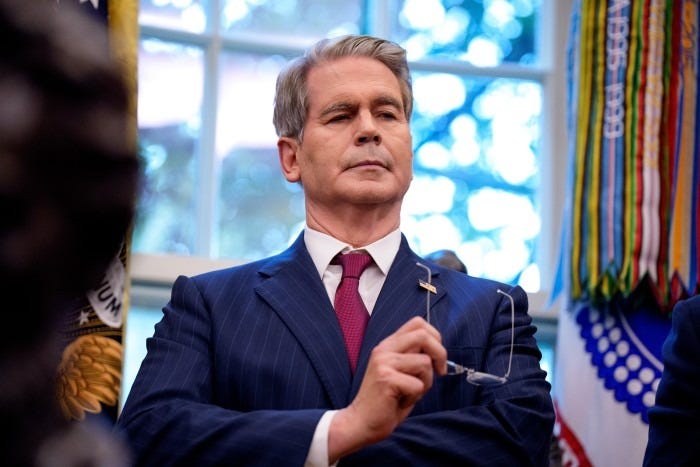 FirstFT: Scott Bessent accuses China of trying to hurt world's economy FirstFT: Scott Bessent accuses China of trying to hurt world's economy