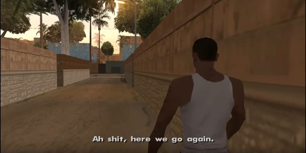 Ah shit here we go again