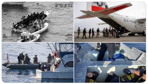 In 2025, the Coast Guard apprehended or deported 11,000 illegal aliens who attempted to enter the US.