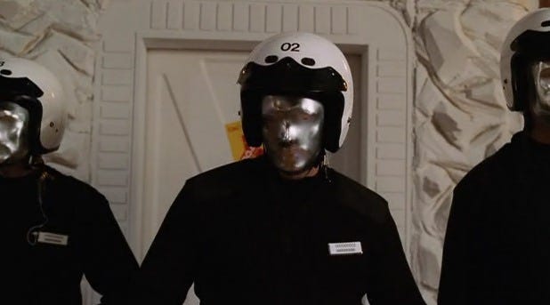 Before the Force: George Lucas' THX-1138 (Warner Brothers 1971) – cracked  rear viewer