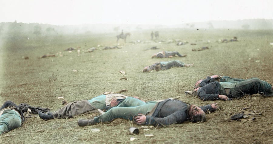 37 Civil War Photos In Color That Show How Brutal It Was