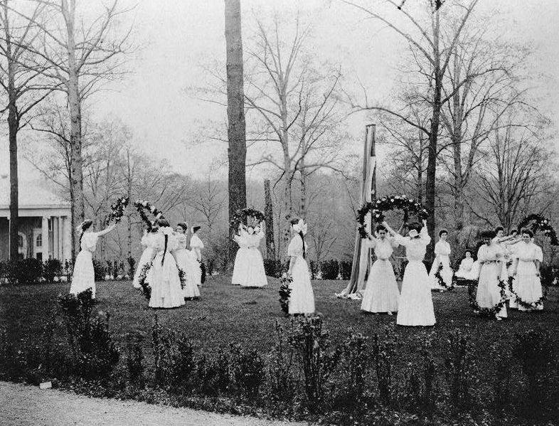 May Day In Maryland, 1907