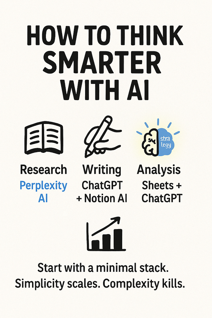 The Growth Stack for Your Brain: AI Tools That Boost Your Output