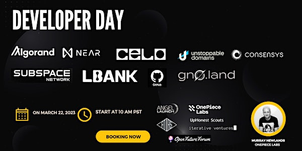 Developer Day - During GDC