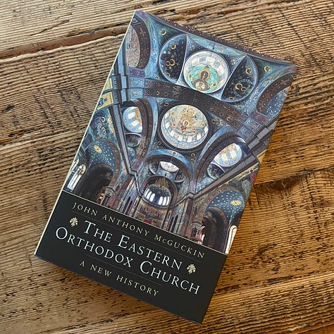 Stephen De Young, Apocrypha; Mark Gregory Pegg, Beatrice’s Last Smile; John Anthony McGuckin, The Eastern Orthodox Church
