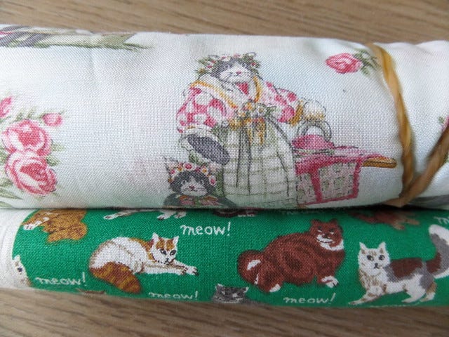 Cat fabric Cat fabric