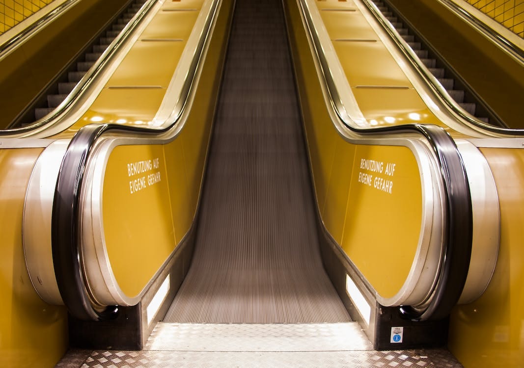 Free Photo of Escalator Stock Photo