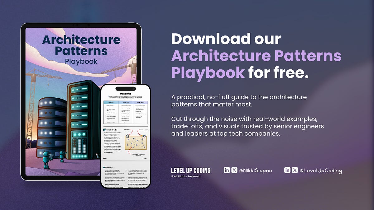 🎁 System Design Handbook + Architecture Patterns Playbook 🚀