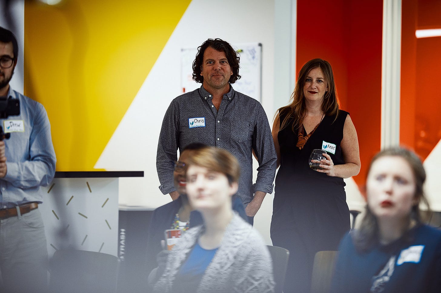 Launch Pad founders Anne Driscoll and Chris Schultz at the Memphis grand opening in March 2018. Launch Pad founders Anne Driscoll and Chris Schultz at the Memphis grand opening in March 2018.