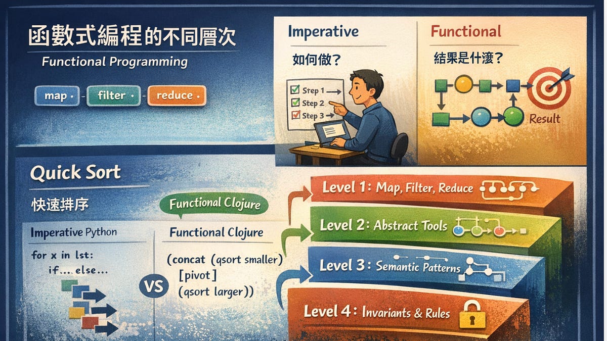 函數式編程的不同層次 - by Laurence Chen - REPLWARE