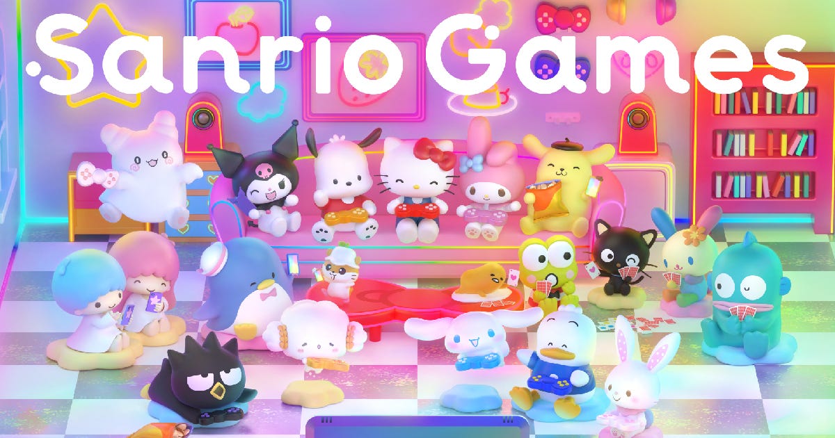 Sanrio launches its first in-house game brand, Sanrio Games! First title " Sanrio Party Land" to be released in Fall 2026. - Saiga NAK
