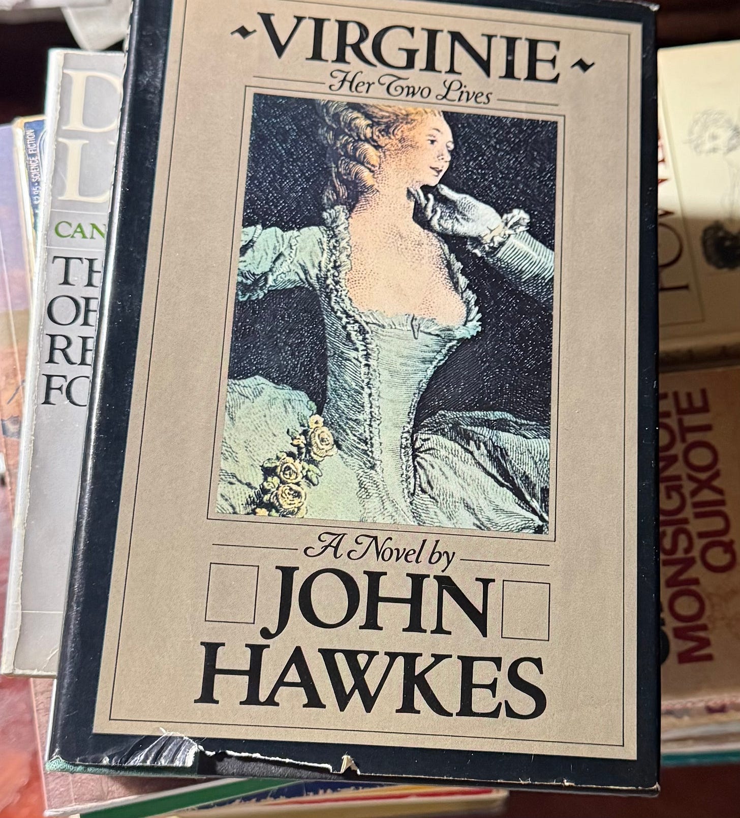 cover of Virginie Her Two Lives by John Hawkes