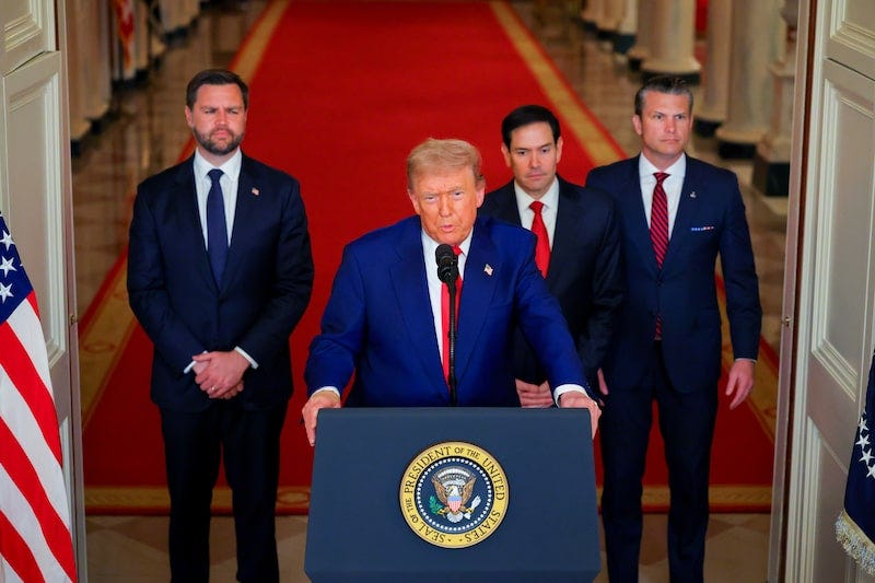 Donald Trump fala sobre ataque ao Irã Donald Trump fala sobre ataque ao Irã