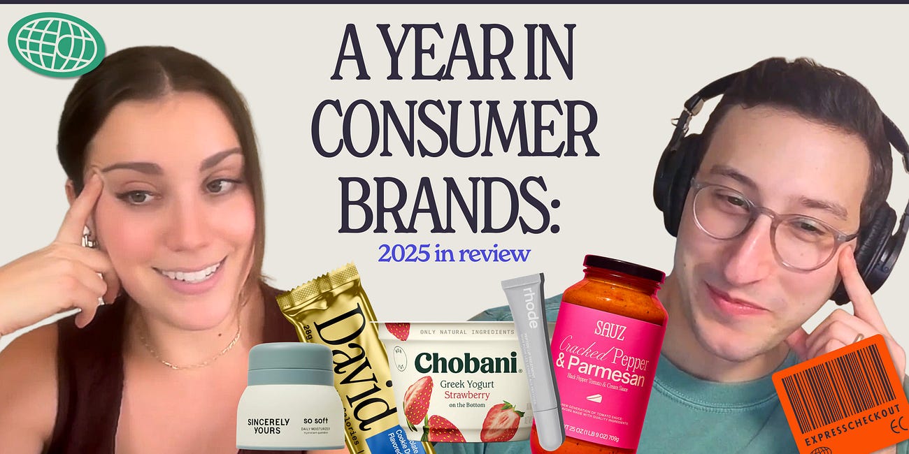 A year in consumer brands + retail: 2025 in review