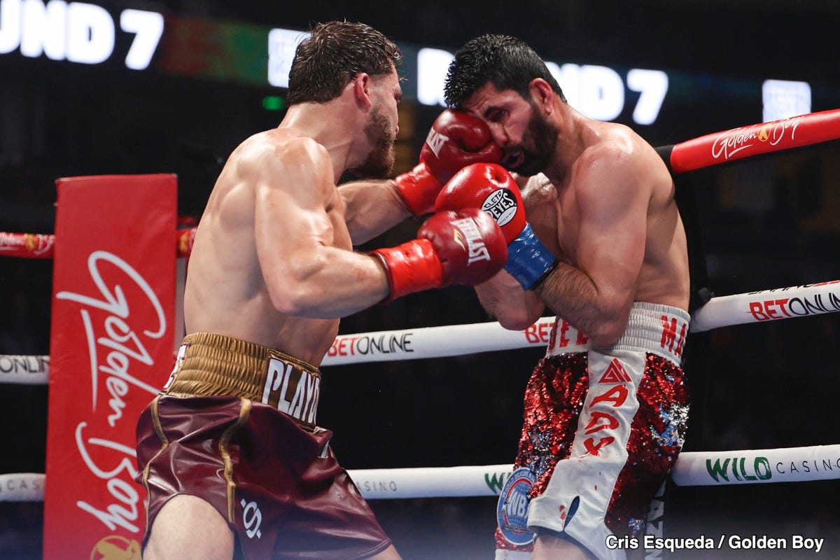 Image: De La Hoya Uses Duarte's KO to Criticize Keyshawn Davis's Performance
