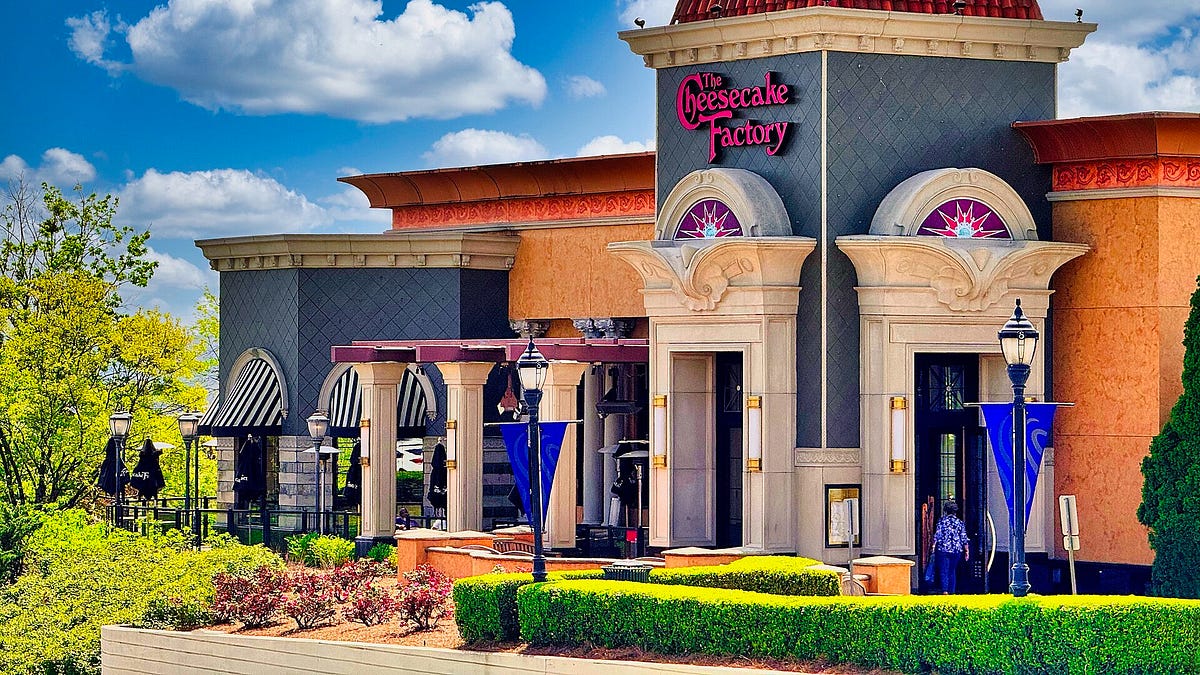 To Impugn The Dignity Of The Cheesecake Factory Is To Impugn The Dignity Of America. Or Something.