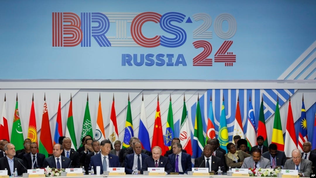 BRICS meeting highlights geopolitical aspirations, rivalries with West