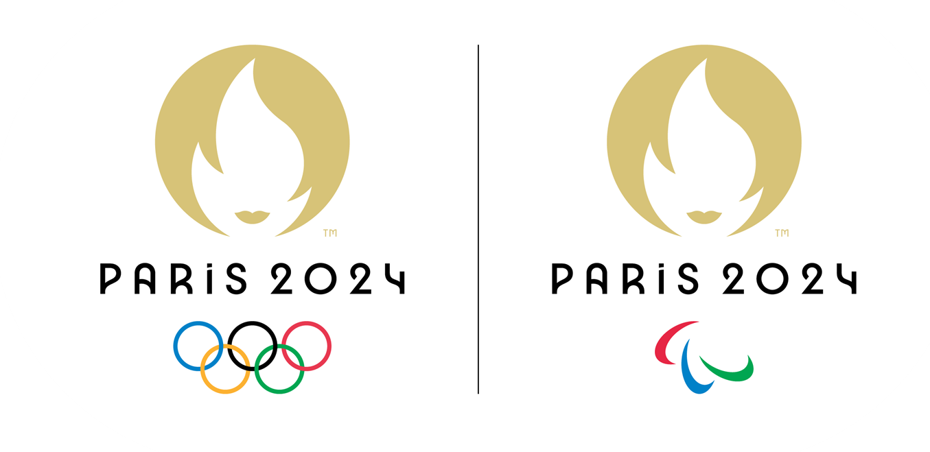 Immagini del logo olimpico e paralimpico 2024