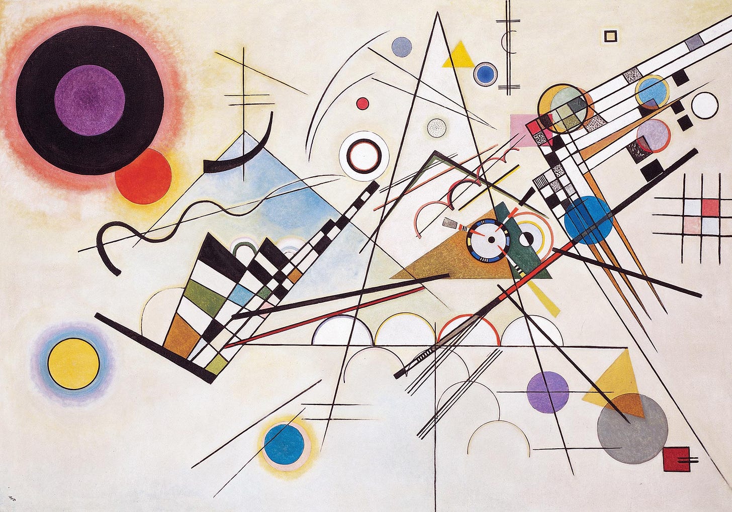 Wassily Kandinsky — Composition VIII, 1923 Wassily Kandinsky — Composition VIII, 1923