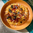 crispy sage and bacon pumpkin orzo
