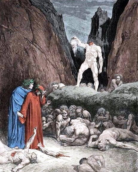 Dante's Inferno – Canto 28 Images - Dante's Divine Comedy