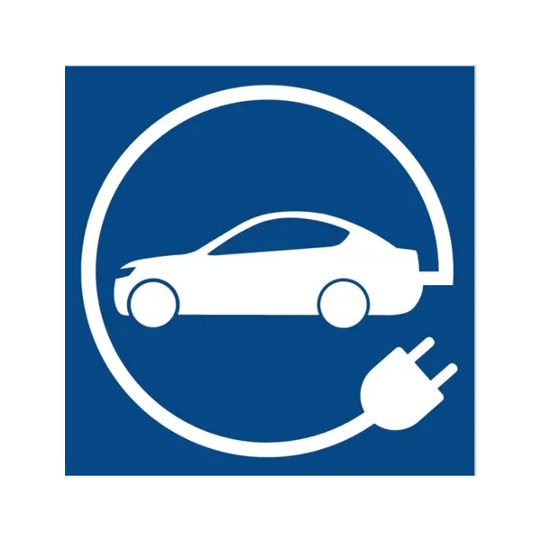 Thermmark Performed Thermoplastic EV Bay Symbol 2