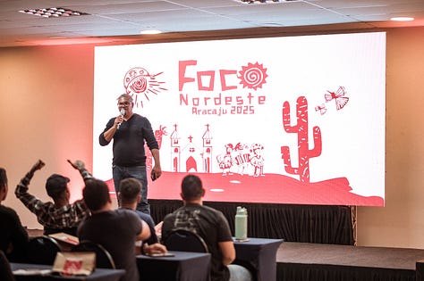 as fotos mostram as palestras do evento foco nordeste em 2025