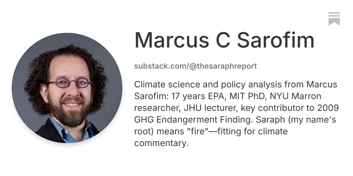 Marcus C Sarofim | Substack